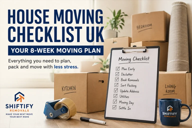 House Moving Checklist UK: Your Complete 8-Week Moving Plan
