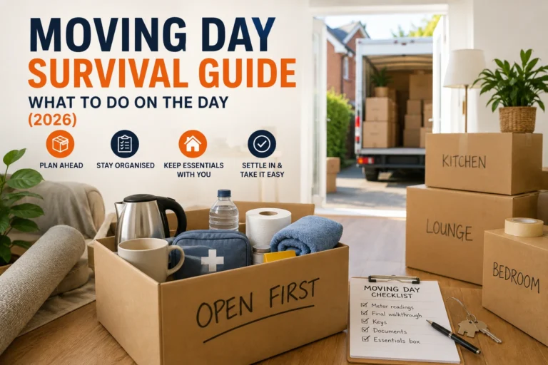 Moving Day Survival Guide: What to Do on the Day (2026)
