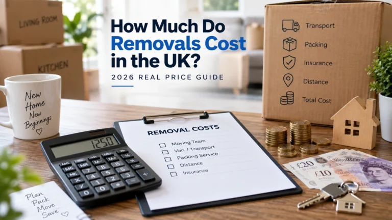 How Much Do Removals Cost in the UK? (2026 Real Price Guide)