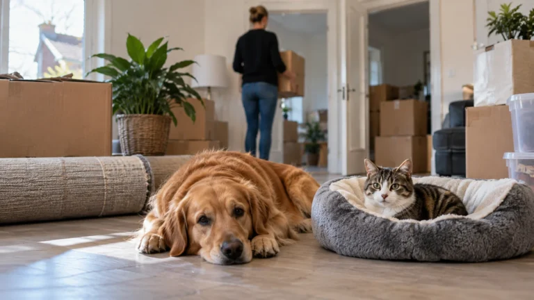 Moving House With Pets: How to Keep Cats and Dogs Safe and Calm